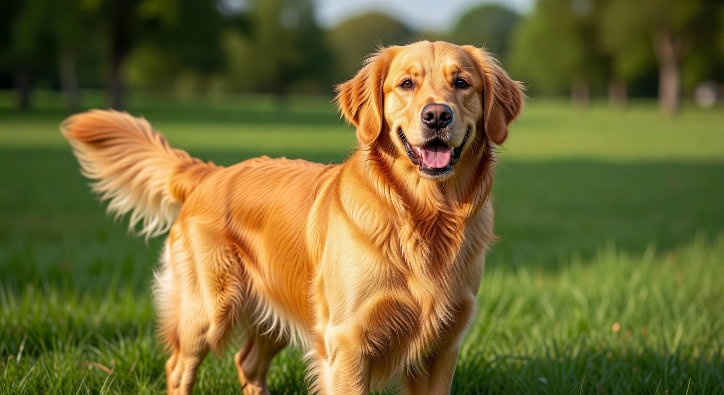 Healthy shiny dog coat, blog post image about fur health